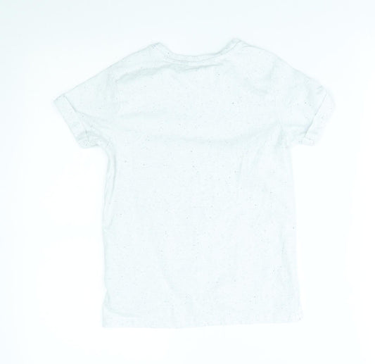George Boys White   Basic T-Shirt Size 5-6 Years