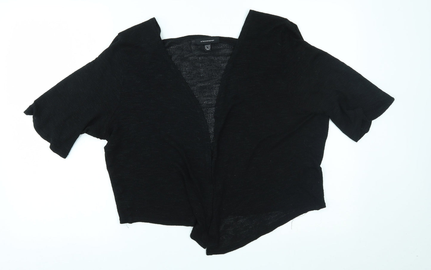 Womens UK Size 14 Atmosphere Black Cardigan Jumper