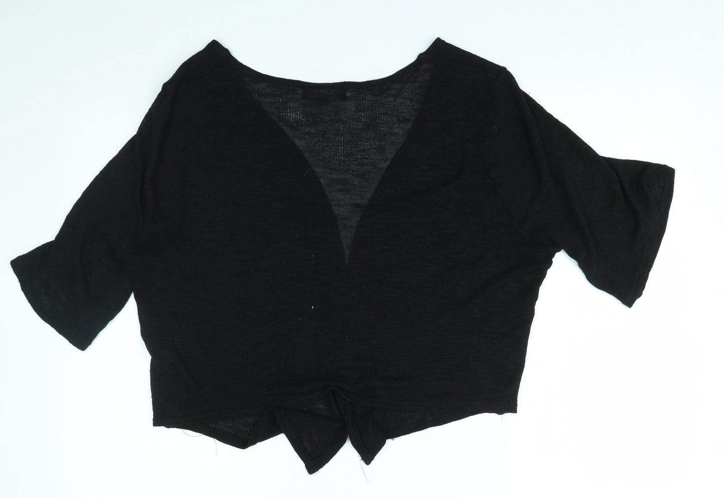 Womens UK Size 14 Atmosphere Black Cardigan Jumper