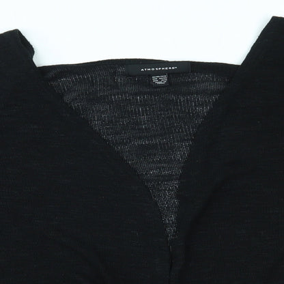 Womens UK Size 14 Atmosphere Black Cardigan Jumper