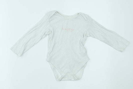 George Baby White   Babygrow One-Piece Size 18-24 Months