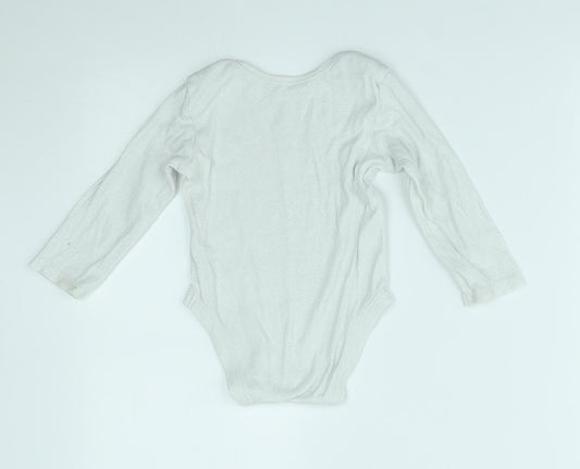 George Baby White   Babygrow One-Piece Size 18-24 Months