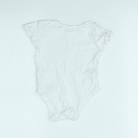 George Baby White   Babygrow One-Piece Size 18-24 Months  - little lady big dreams