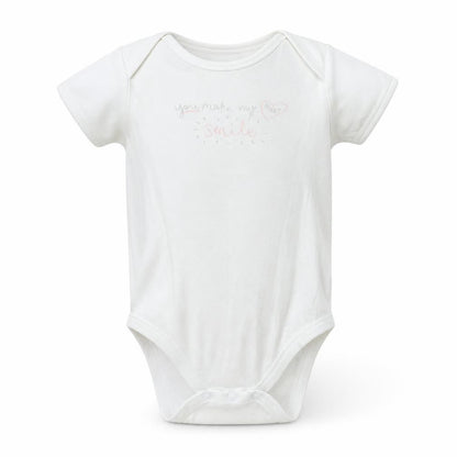 George Baby White   Babygrow One-Piece Size 18-24 Months  - you make my heart smile