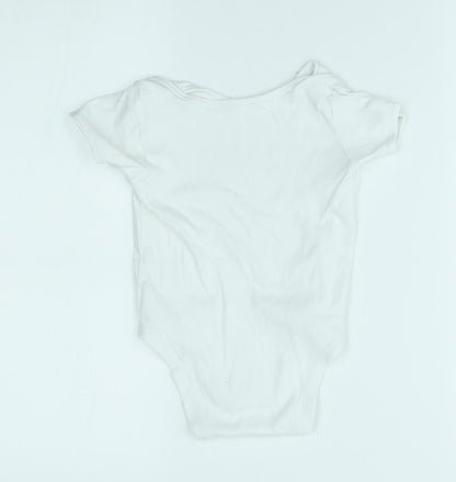 George Baby White   Babygrow One-Piece Size 18-24 Months  - you make my heart smile