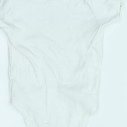 George Baby White   Babygrow One-Piece Size 18-24 Months  - you make my heart smile