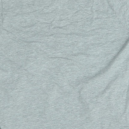 Womens UK Size S Dorothy Perkins Grey Basic T-Shirt