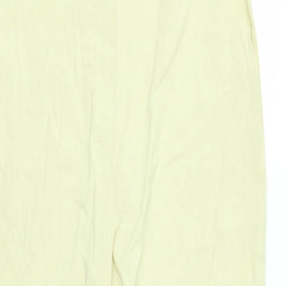 stretch Womens Beige   Capri Trousers Size 12 L21 in