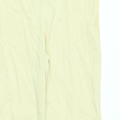 stretch Womens Beige   Capri Trousers Size 12 L21 in