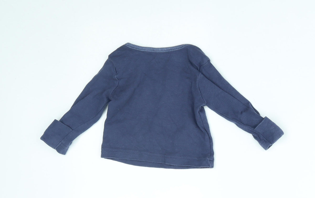 George Baby Blue   Basic T-Shirt Size 0-3 Months
