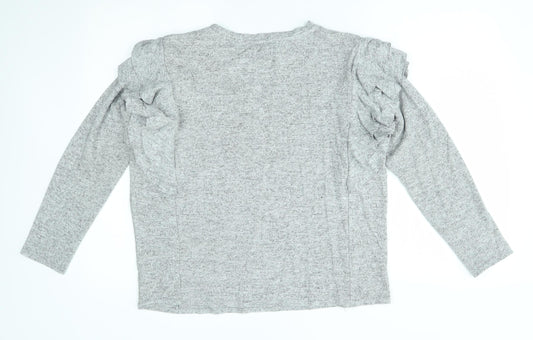 George Womens Grey   Pullover Jumper Size M