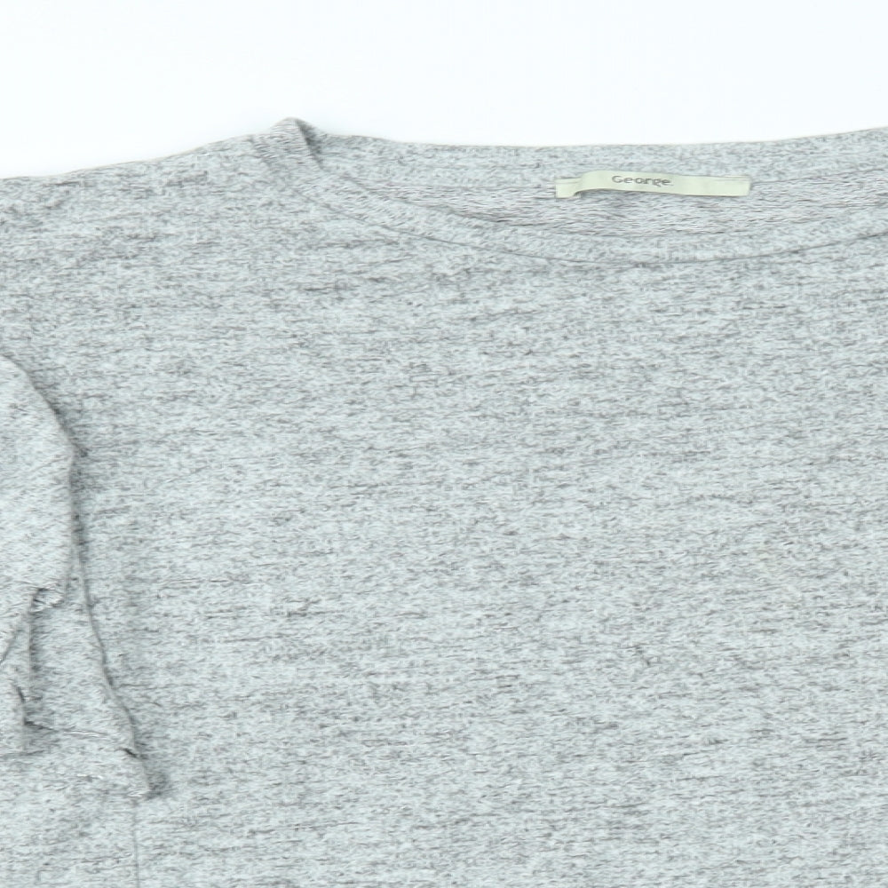 George Womens Grey   Pullover Jumper Size M