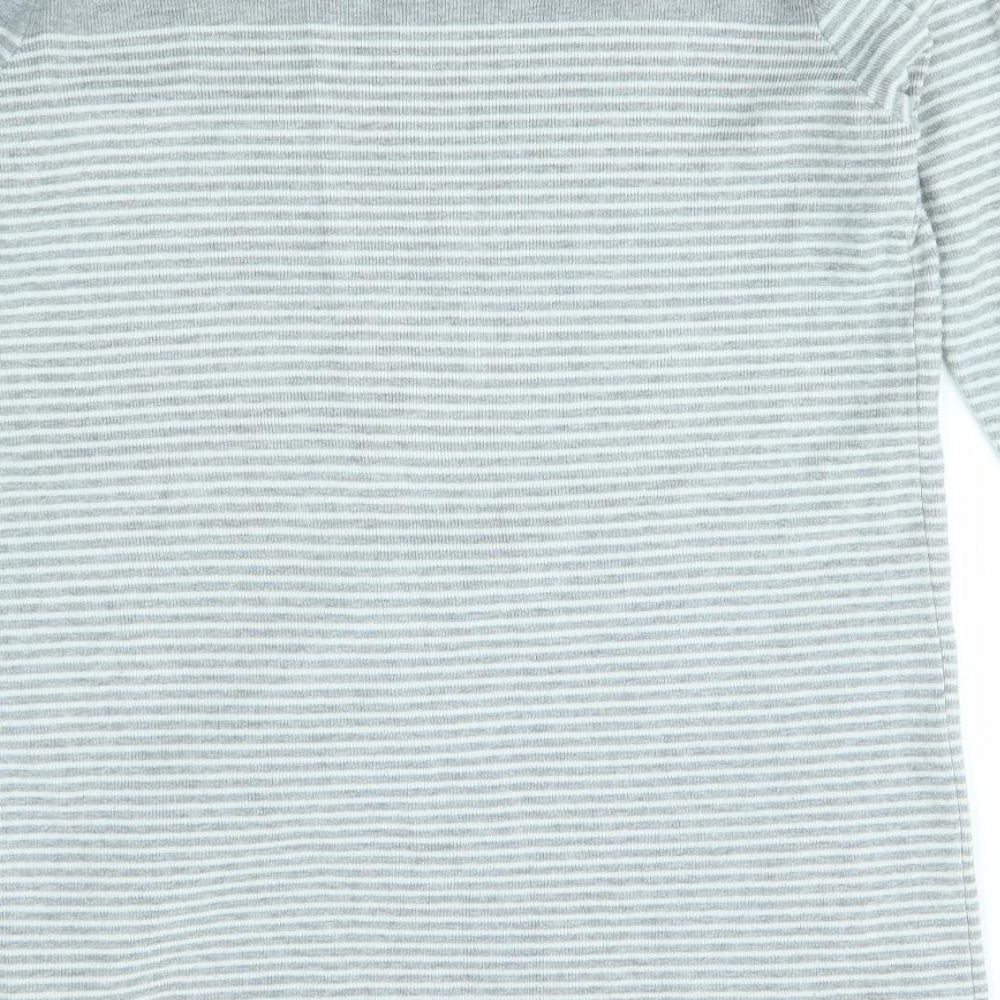 Primark Womens Grey Striped  Jumper Dress  Size 14