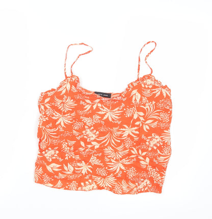 Womens UK Size 12 New Look Red Camisole Tank