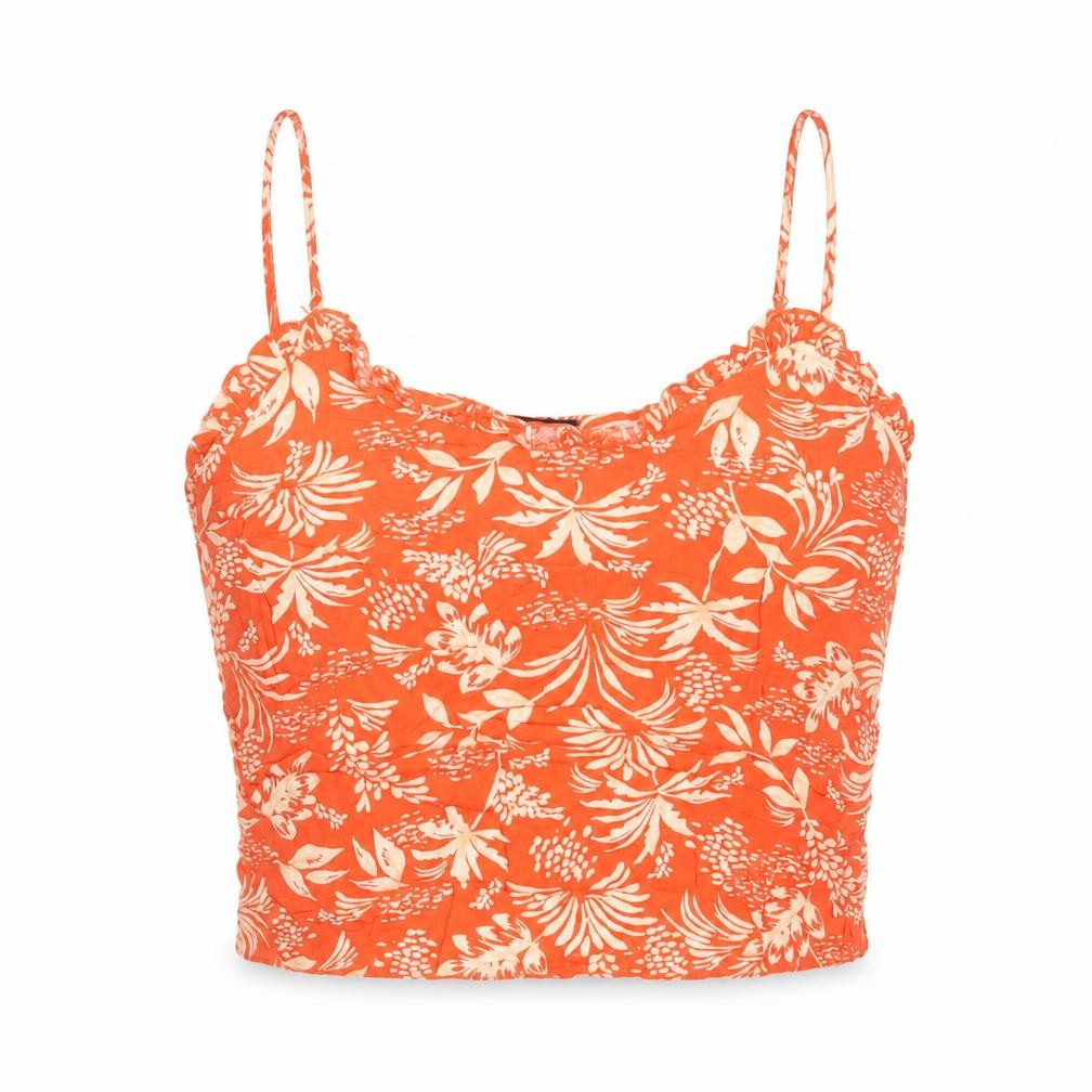 Womens UK Size 12 New Look Red Camisole Tank