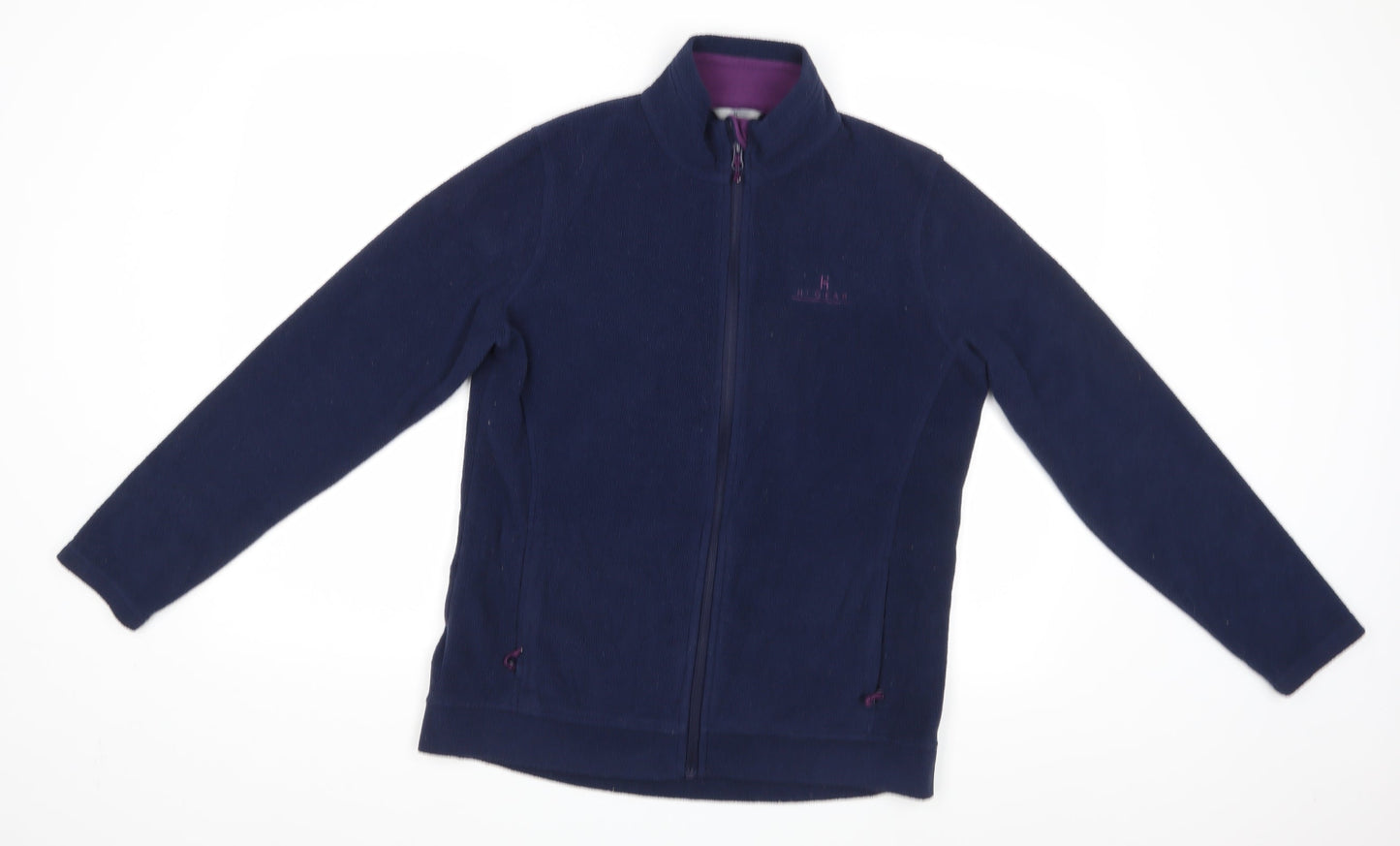 Womens UK Size 12 HIGear Blue Full Zip Sweatshirt