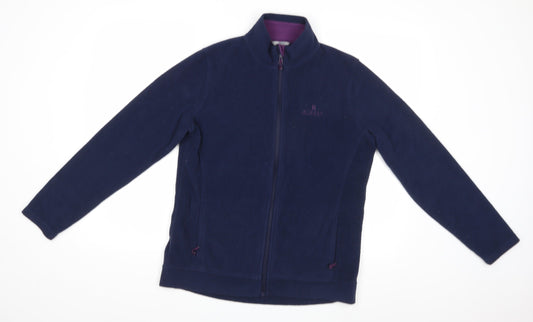 Womens UK Size 12 HIGear Blue Full Zip Sweatshirt