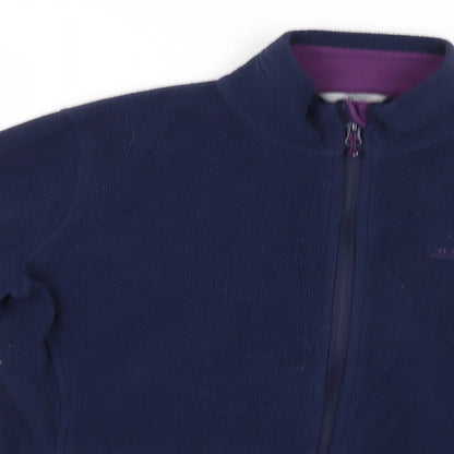 Womens UK Size 12 HIGear Blue Full Zip Sweatshirt
