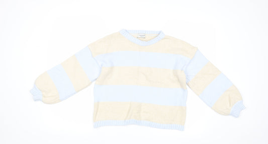 Womens UK Size M CocoGio Blue Pullover Jumper