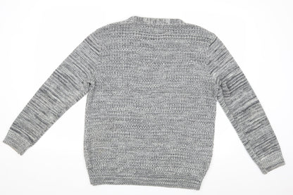 River Island Mens Grey   Pullover Jumper Size M