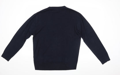 Debenhams Mens Blue   Pullover Jumper Size L
