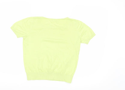 TU Womens Green   Henley Jumper Size 8