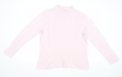 Womens UK Size L Bonmarche Pink Pullover Jumper