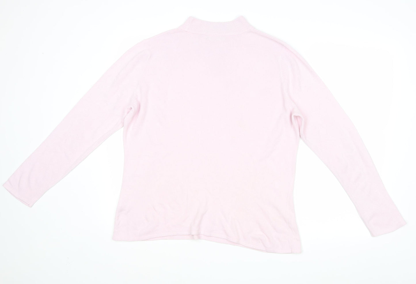 Womens UK Size L Bonmarche Pink Pullover Jumper