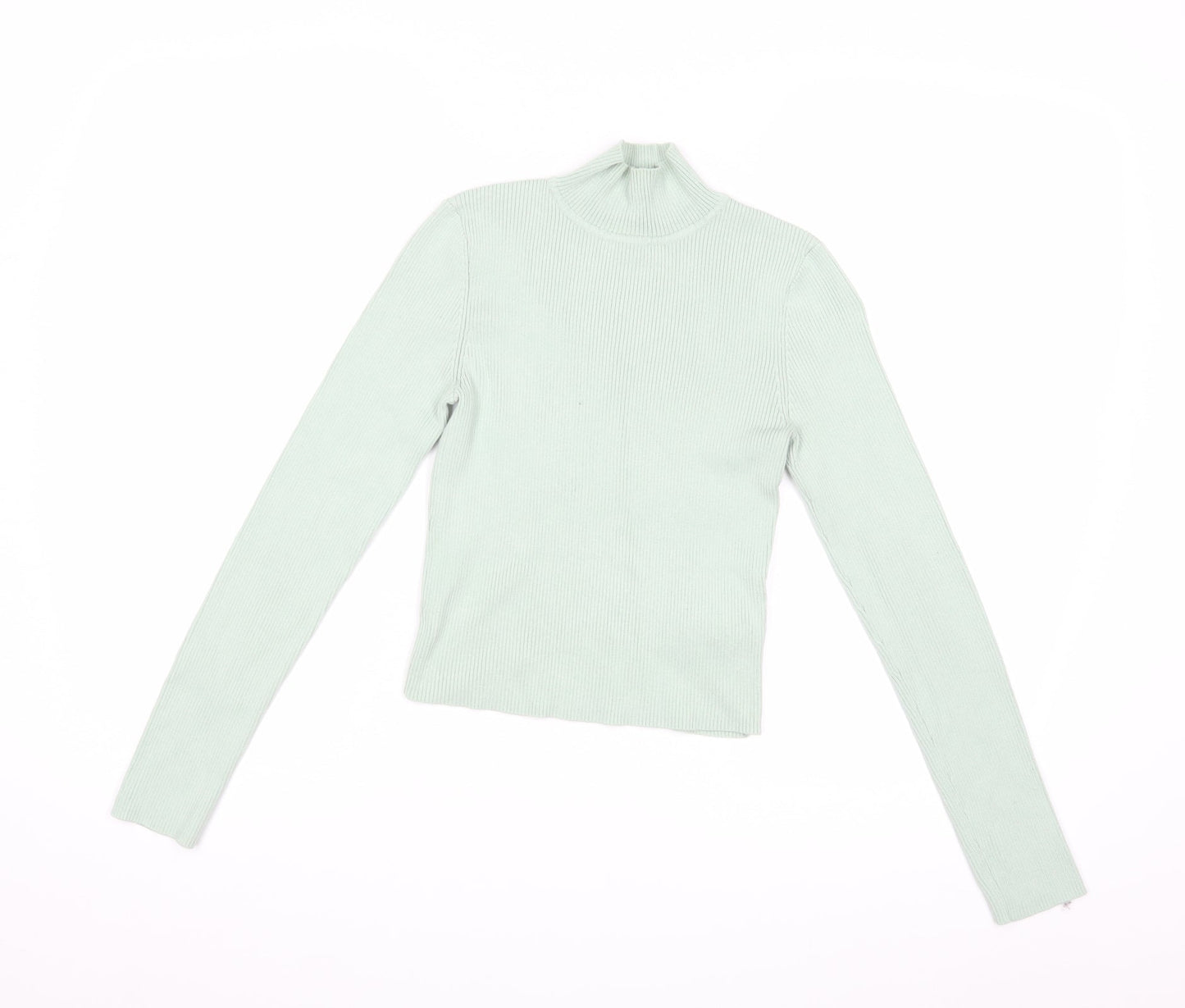 Womens UK Size S H&M Green Pullover Jumper