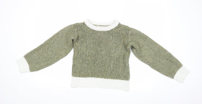 Womens UK Size XS Nada del Riccio Green Pullover Jumper