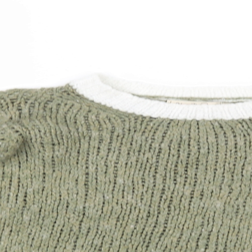 Womens UK Size XS Nada del Riccio Green Pullover Jumper