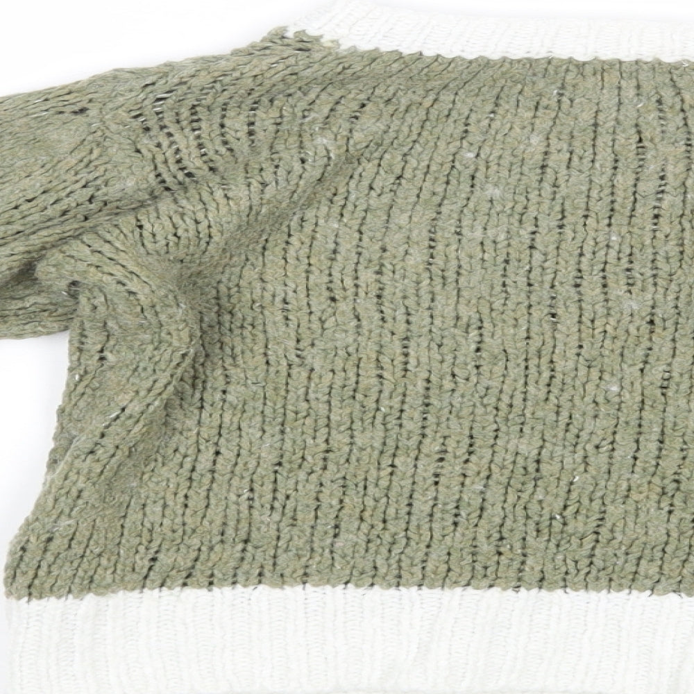Womens UK Size XS Nada del Riccio Green Pullover Jumper