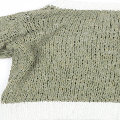 Womens UK Size XS Nada del Riccio Green Pullover Jumper