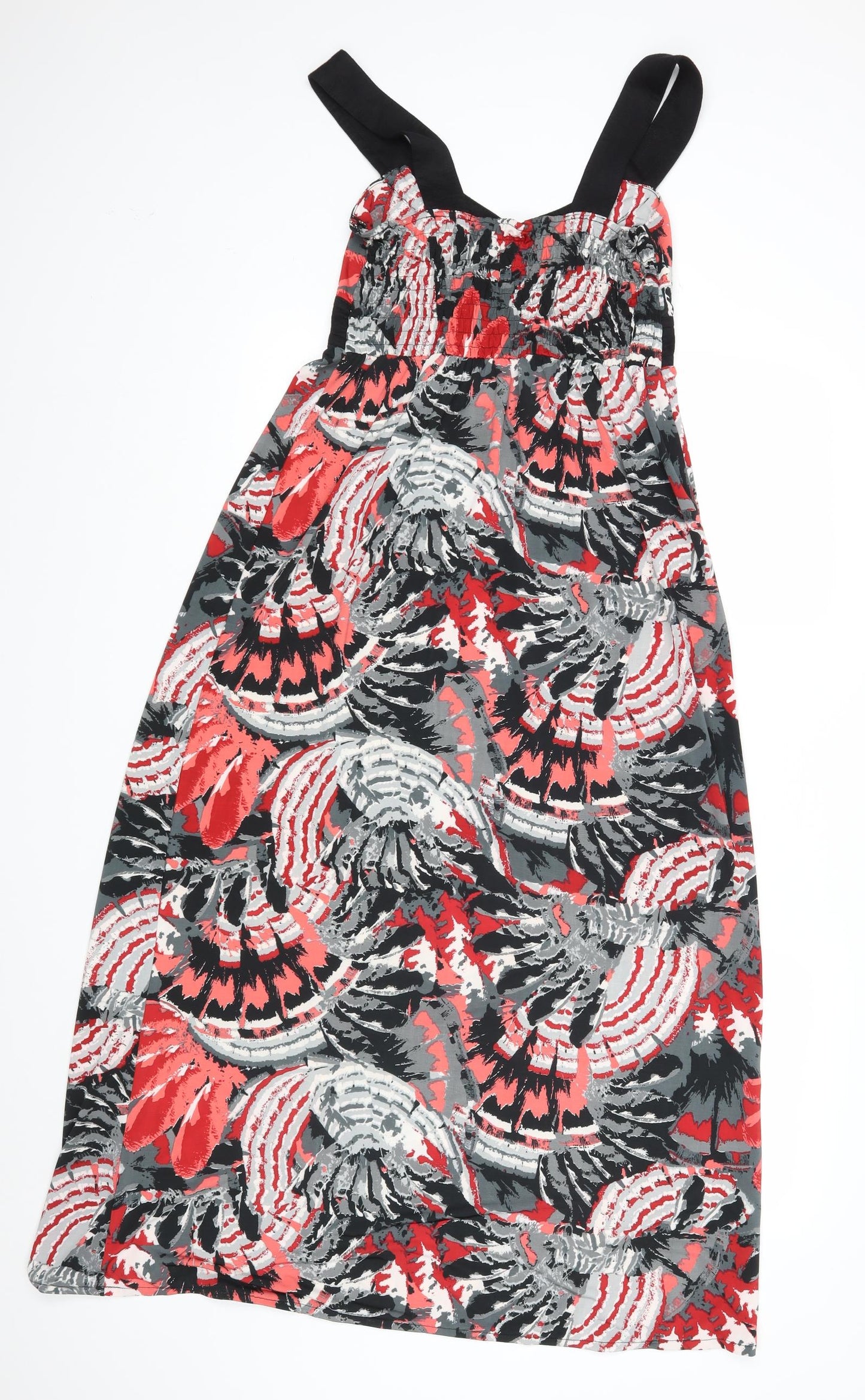 Jasmine London Womens Red Floral  Maxi  Size 10