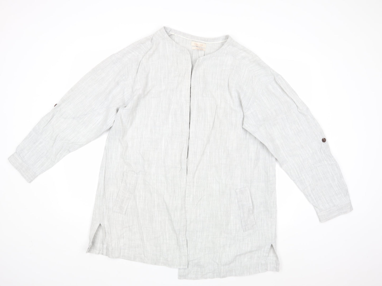 F&F Womens Grey   Jacket Blazer Size 16