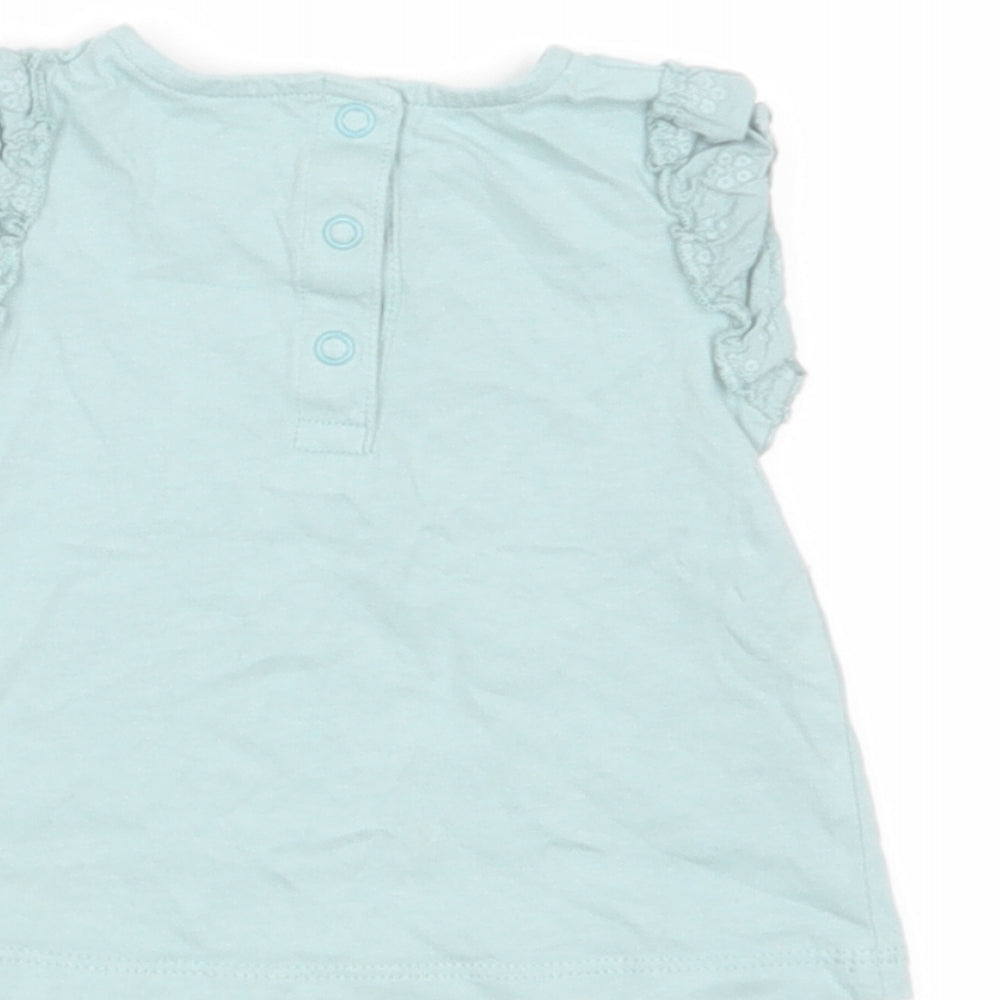 TU Baby Green   Basic Blouse Size 3-6 Months