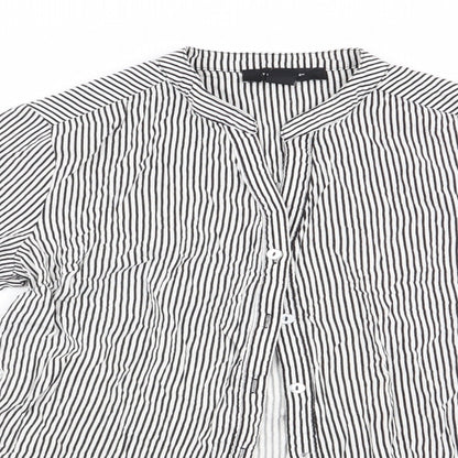 Womens UK Size 8 Atmosphere Black Basic Blouse