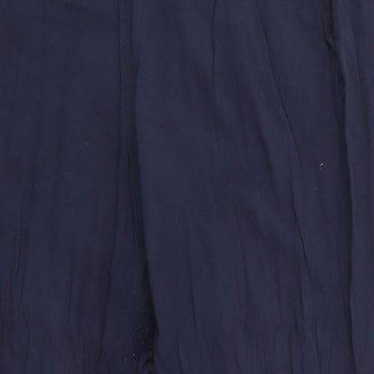 Womens UK Size 16 Divided Regular Fit  Black Trousers