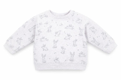 NEXT Girls Purple Animal Print  Pullover Jumper Size 3-6 Months