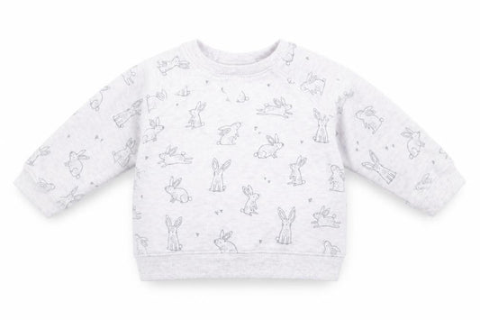 NEXT Girls Purple Animal Print  Pullover Jumper Size 3-6 Months