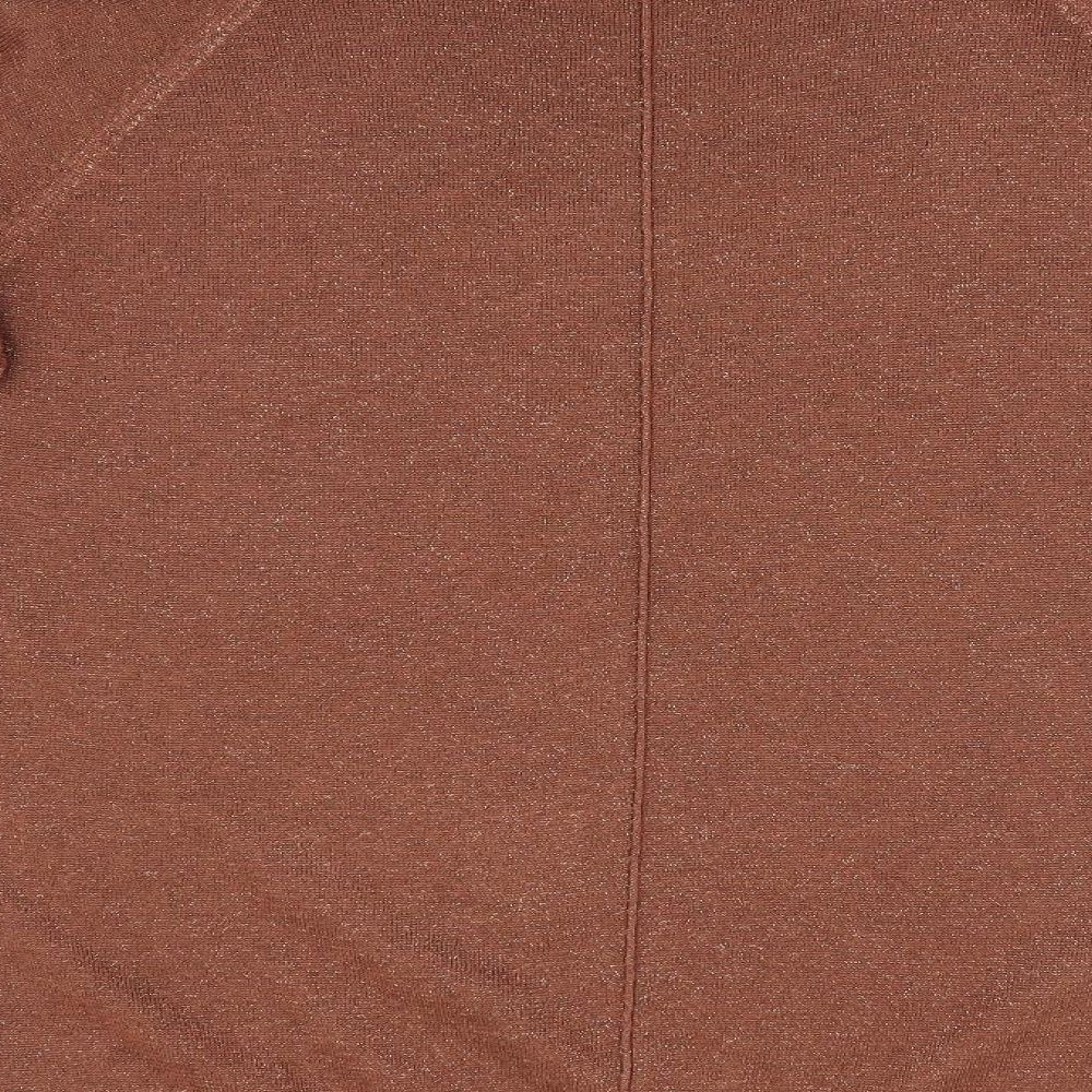 Womens UK Size 10 NEXT Brown Pullover Jumper