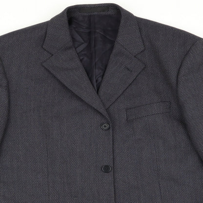 Mens UK Size M Marks and Spencer Regular Blue Suit Jacket