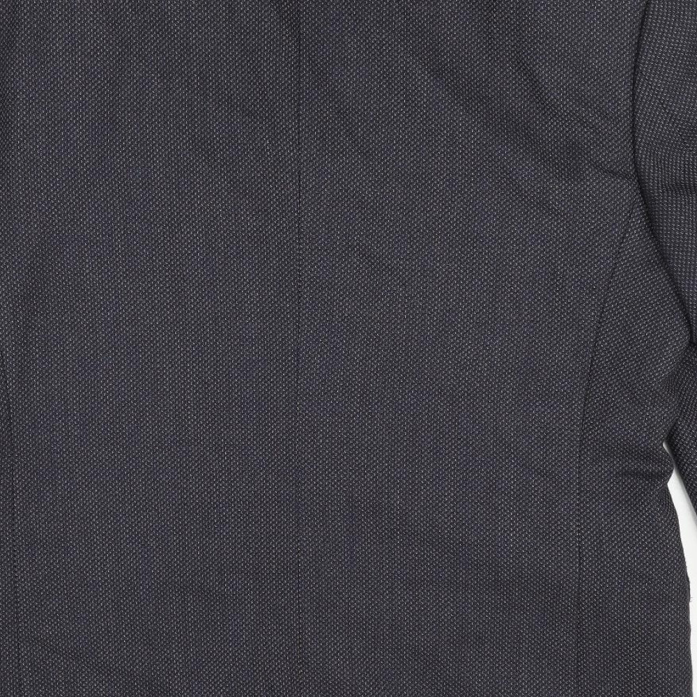 Mens UK Size M Marks and Spencer Regular Blue Suit Jacket