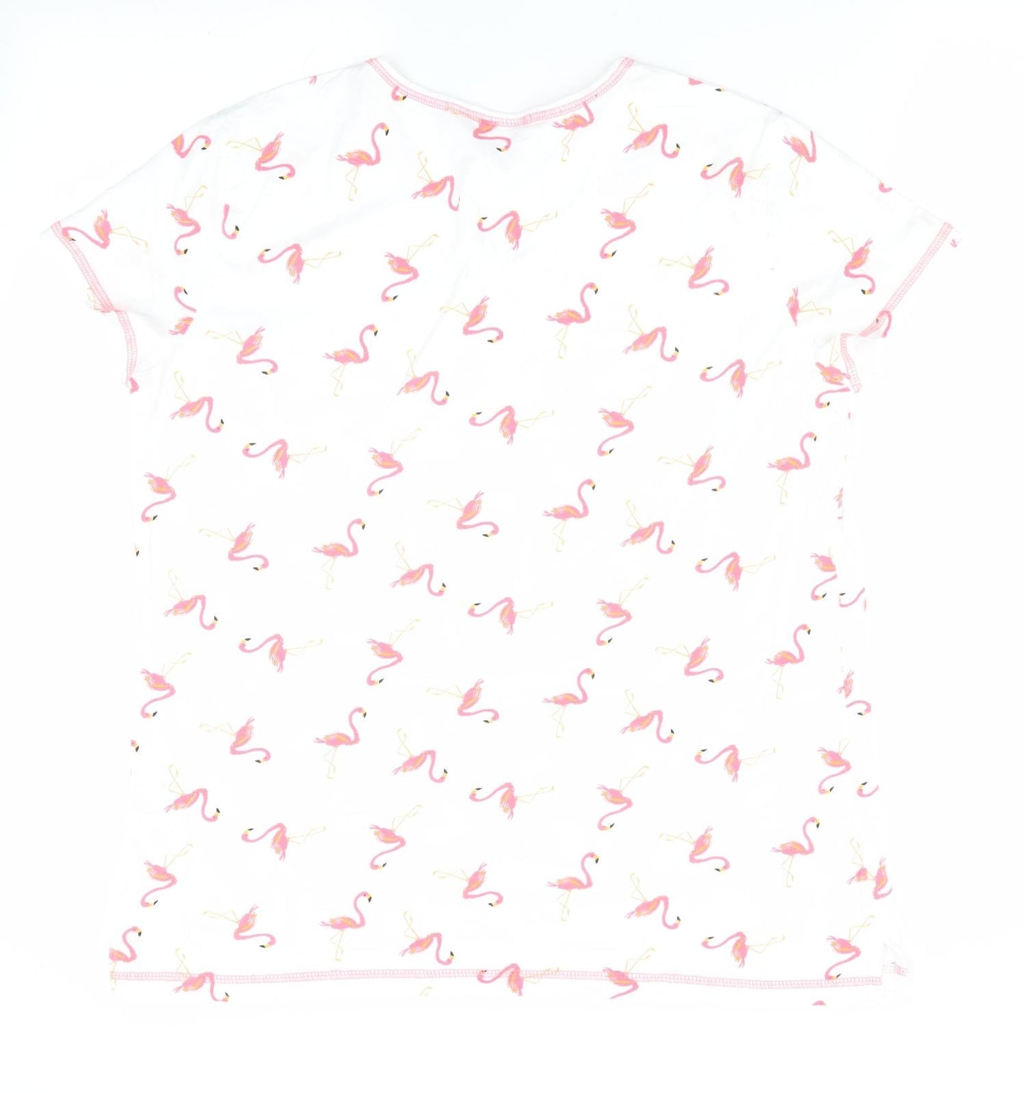 Womens UK Size M Damart White Basic T-Shirt