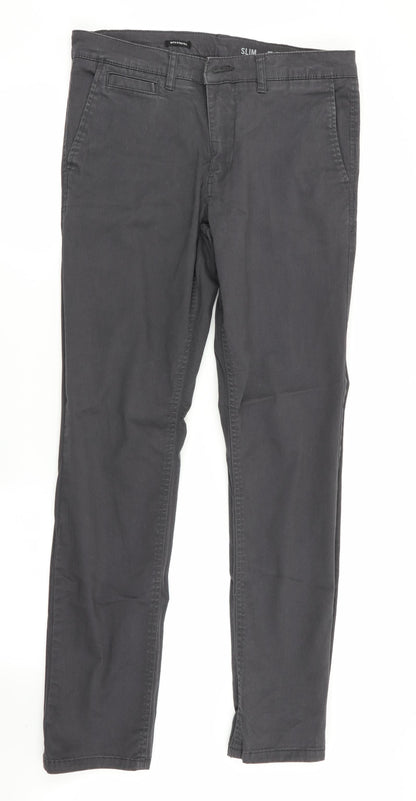 Florence and Fred Mens Grey   Straight Jeans Size 32 in L31 in