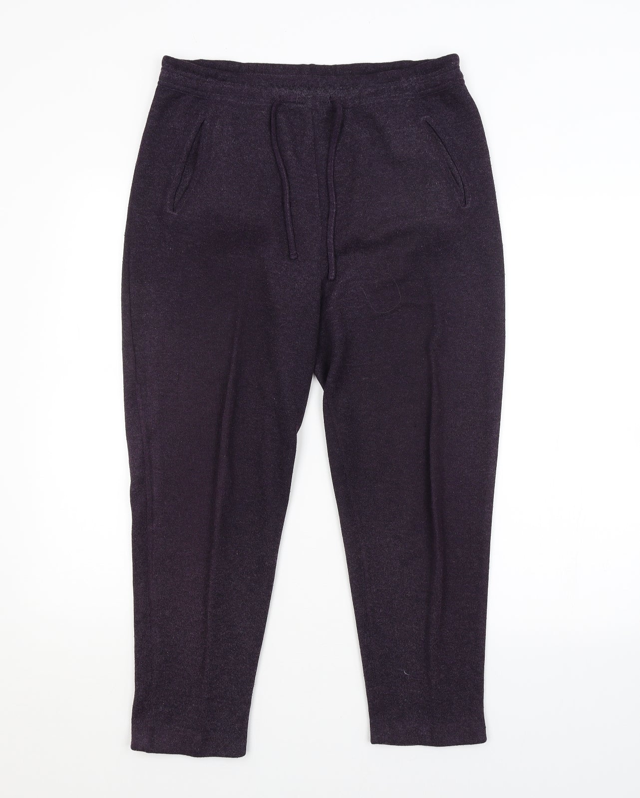 Womens UK Size M Anne Brooks Regular Fit Sweatpants Purple Trousers