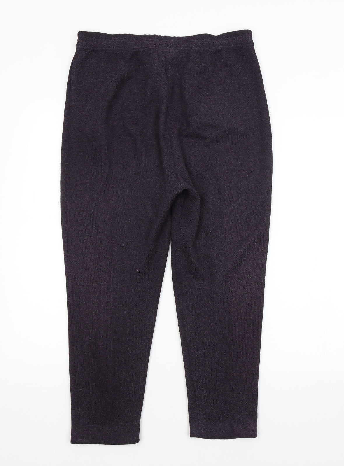 Womens UK Size M Anne Brooks Regular Fit Sweatpants Purple Trousers