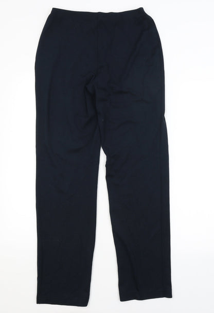 Womens UK Size 8 M&S Regular Fit  Blue Trousers