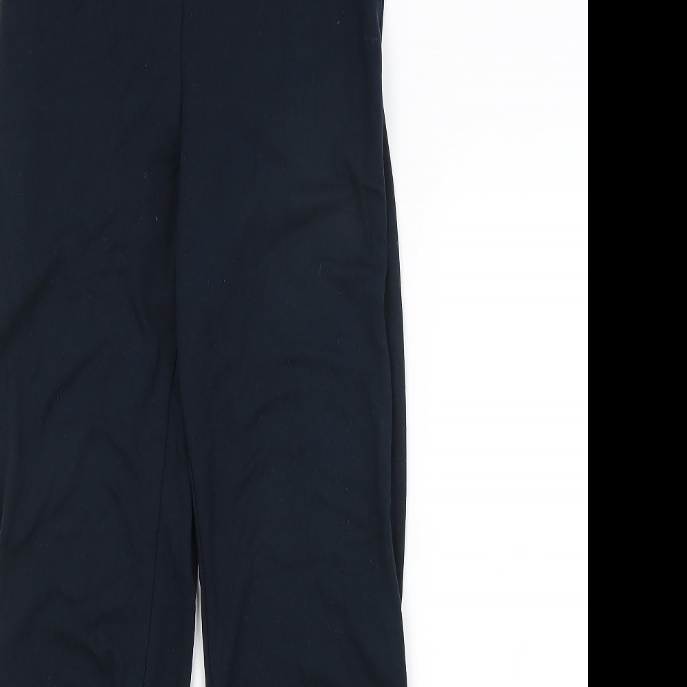 Womens UK Size 8 M&S Regular Fit  Blue Trousers