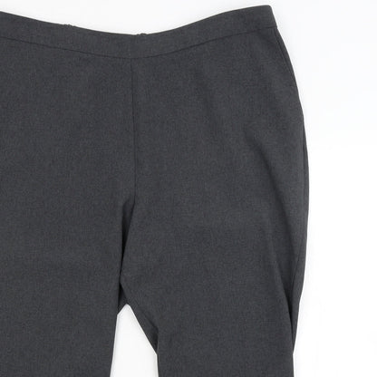 Bonmarché Womens Grey   Trousers  Size 22 L22 in